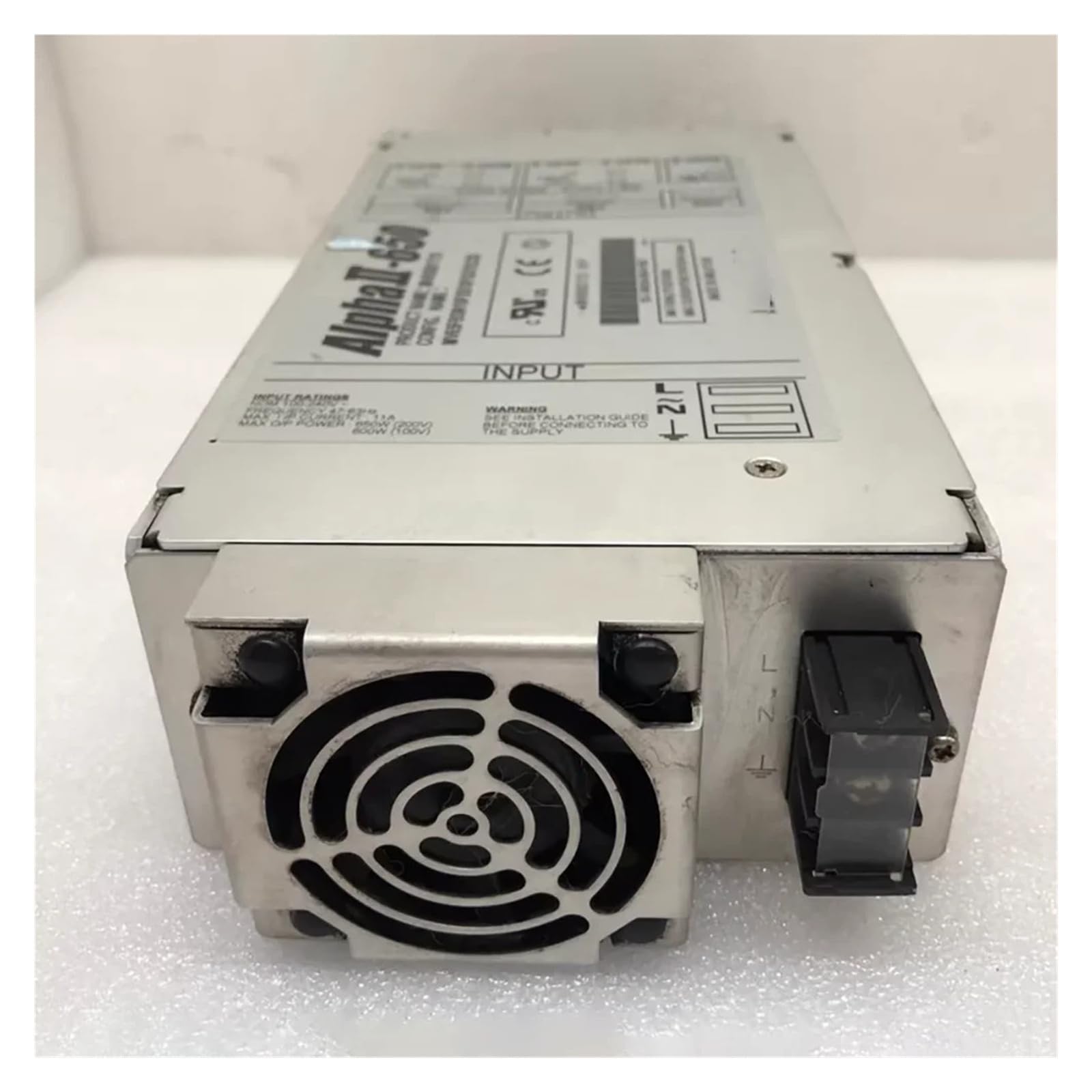 650W Industrial Equipment Power Supply, MV6500171D AlphAII-650 Original