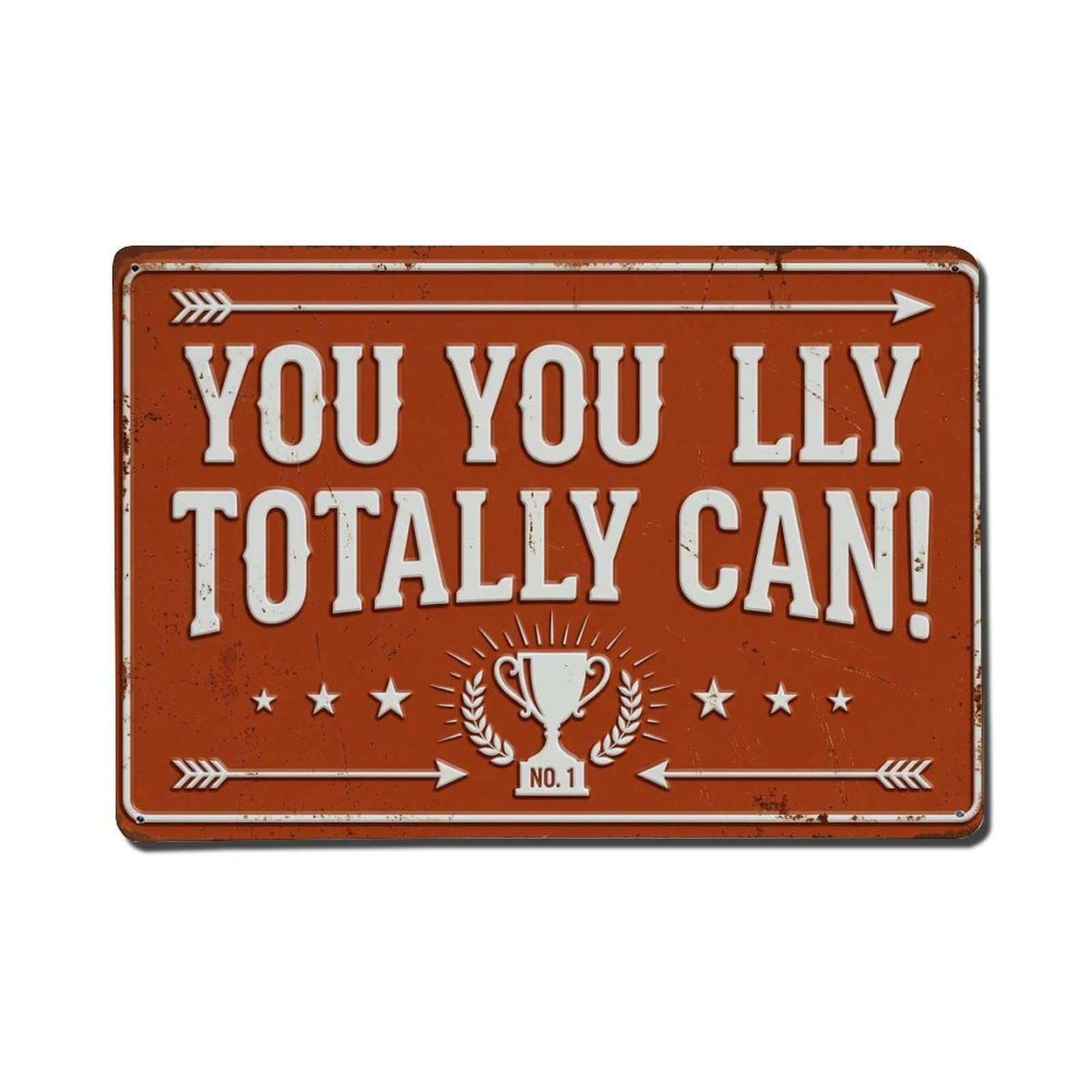 Believe Achieve Succeed Energy Retro Motivational Slogans Vintage Metal Tin Sign Plaque Wall Decor for Cafe, Club, Garden Metal Poster 8x12Inch