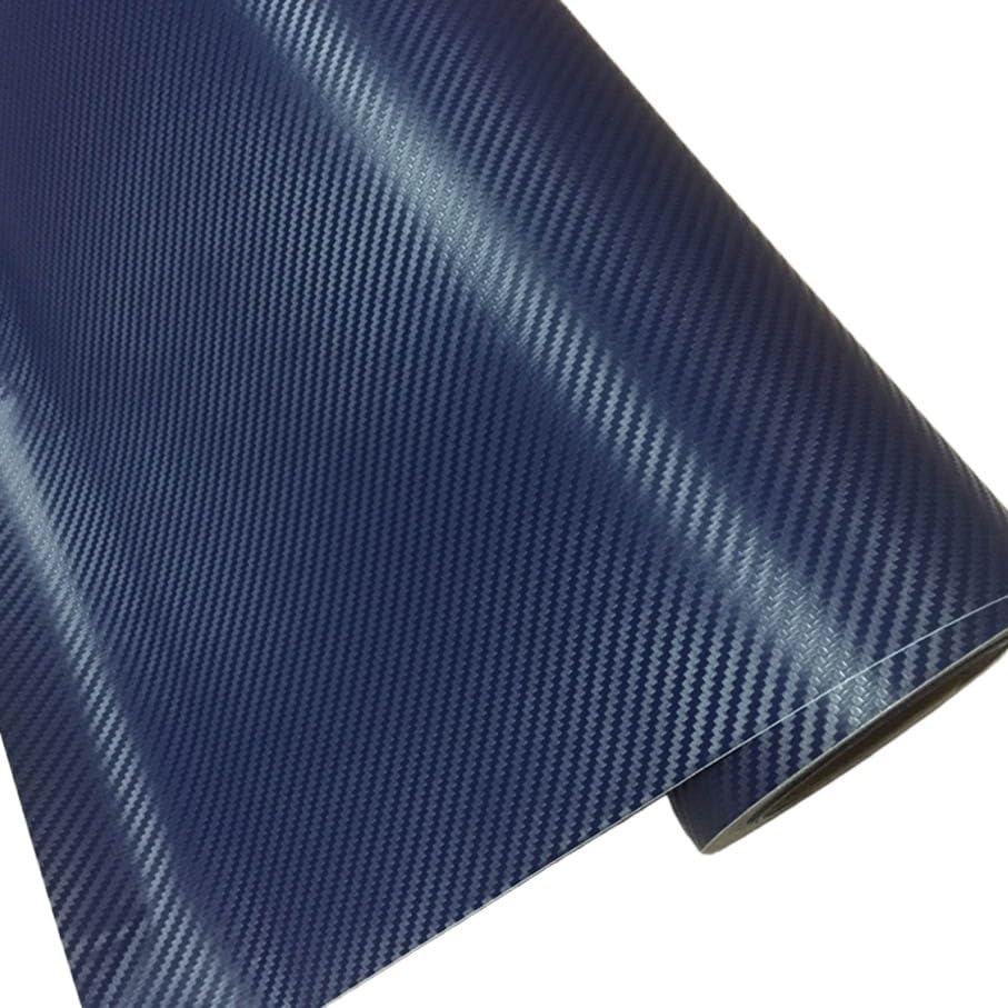 Listwy ochronne progów samochodowych, Oklejenie samochodu 30cm x 127cm 3D folia winylowa z włókna węglowego wielokolorowa naklejka w rolce do stylizacji Moto Auto(Black)