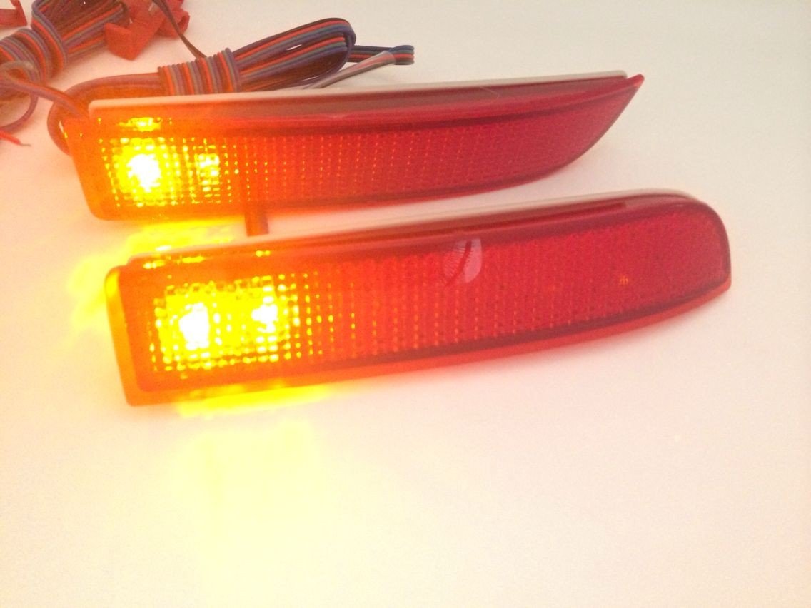 Amazon | CARPARTSJP®反射板機能搭載！車検対応！LEDリフレクター