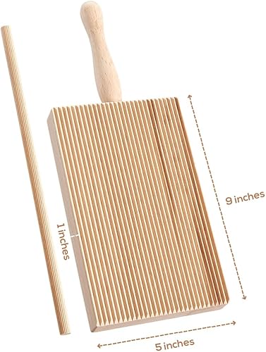 Miniatura 4 de Fantes Garganelli Maker, Hecho en Italia, madera de haya, el mercado italiano original desde 1906