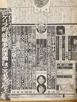 Amazon.co.jp: GORO 1985/7/11 可愛かずみ ラウドネス 小林麻美