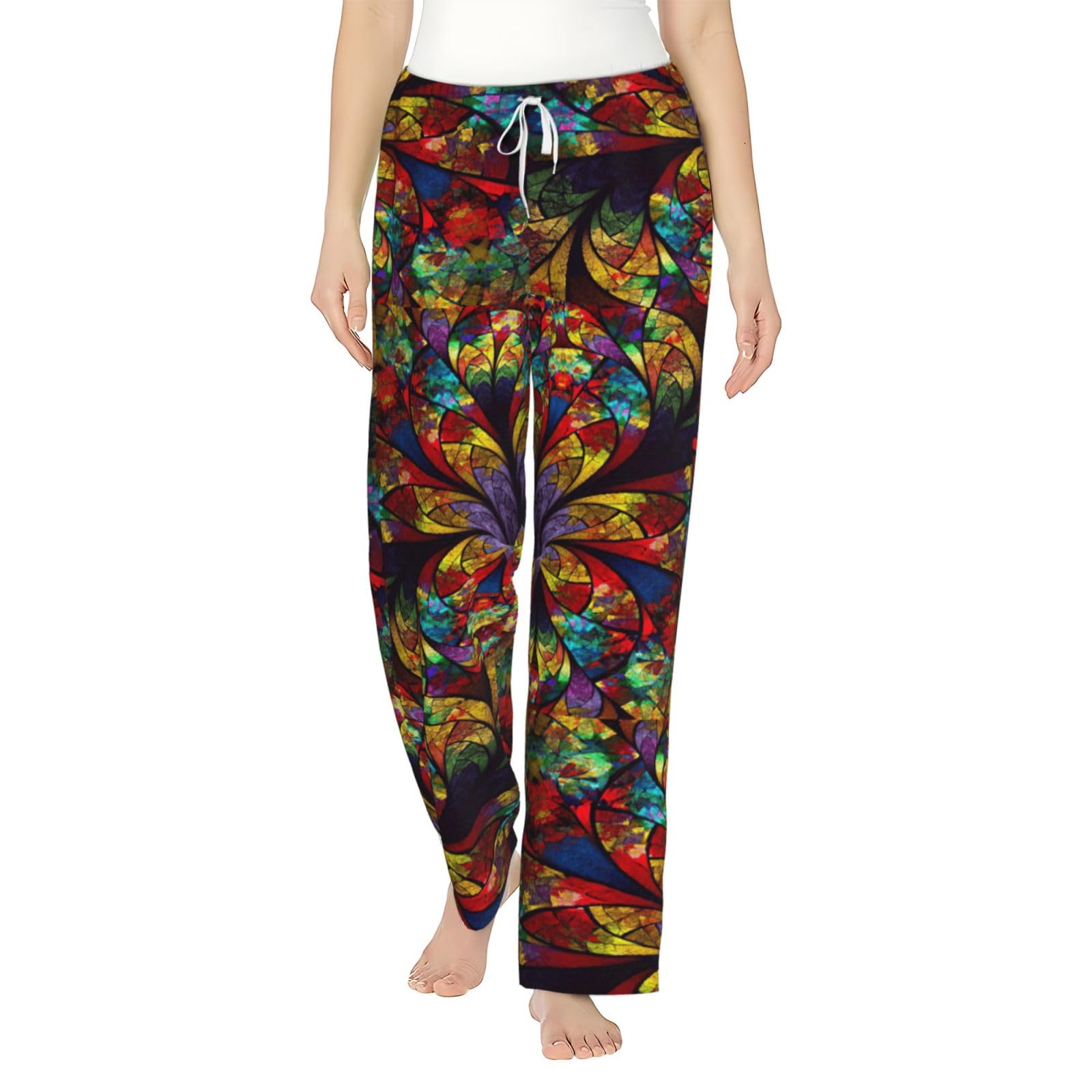 Pyjama en flanelle vitrail douillet pour soirées cocooning - 8