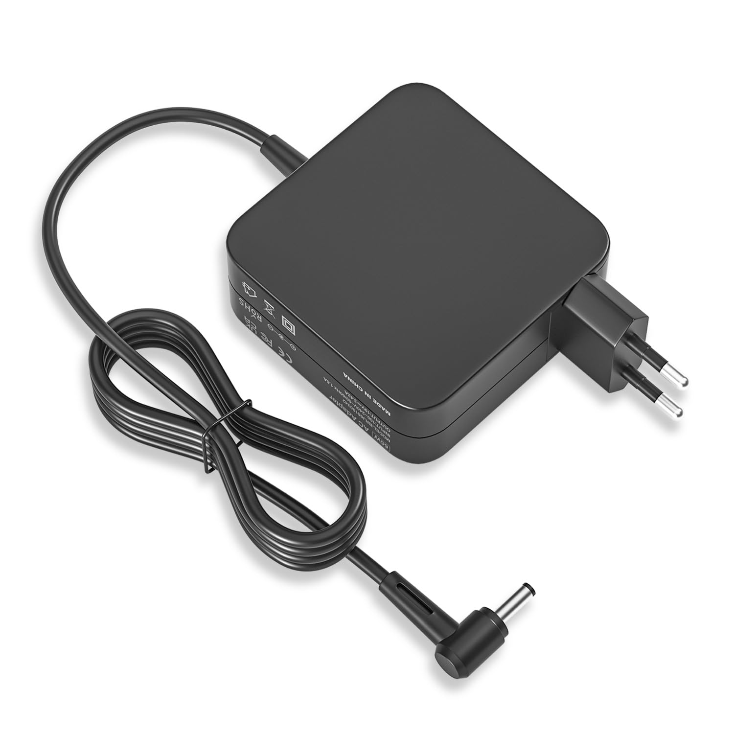 Caricabatterie 45W Per ASUS VivoBook, ZenBook E Chromebook - Connettore 4.0x1.35mm - Alimentatore Portatile - 3
