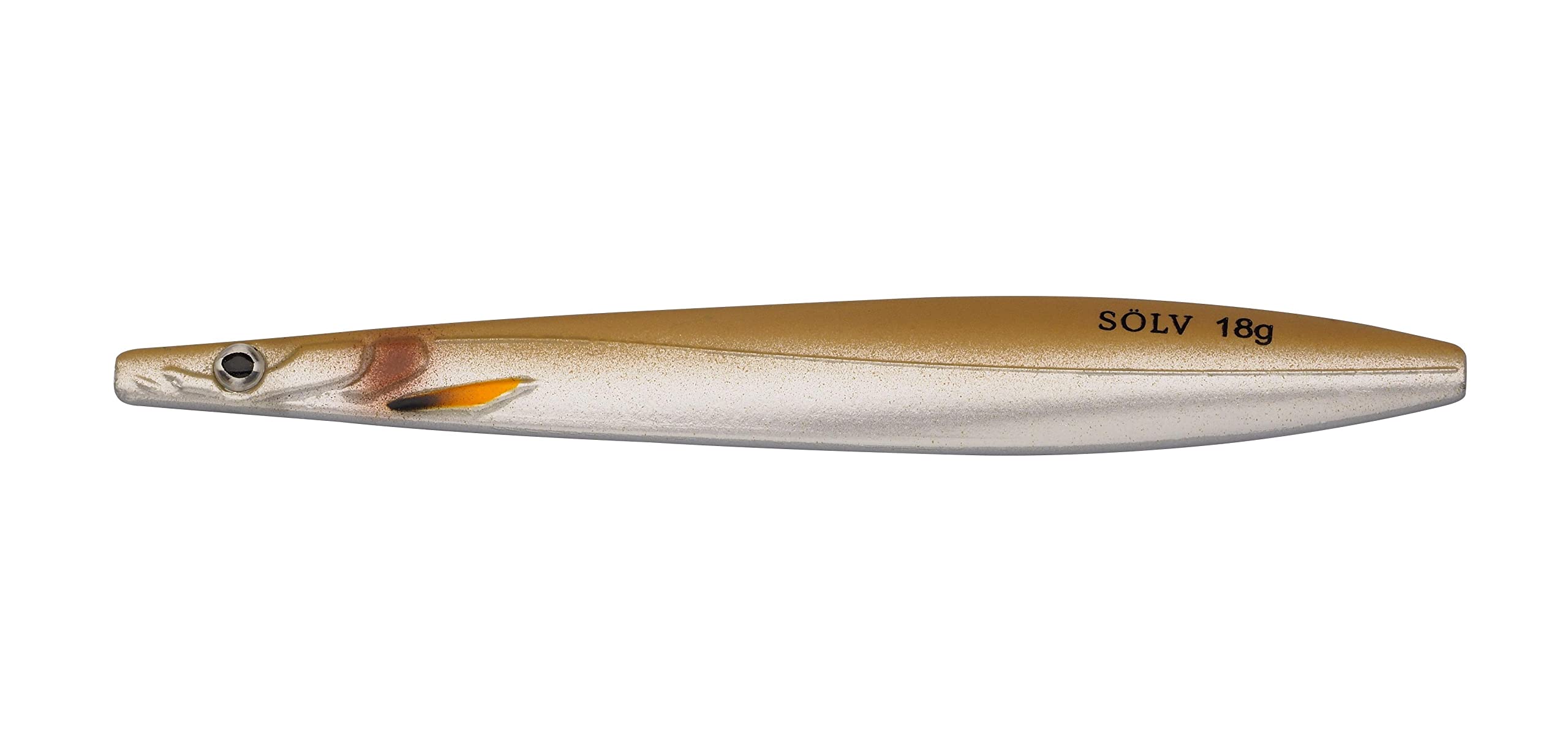 Abu Garcia Sölv Rull Spinning Lure | Metalowa łyżka do dalekich rzutów na pstrąga, troć wędrowną, okonia i łososia | Stały obrót i błysk | Wędkarstwo morskie i słodkowodne | Baitfish, 11 cm