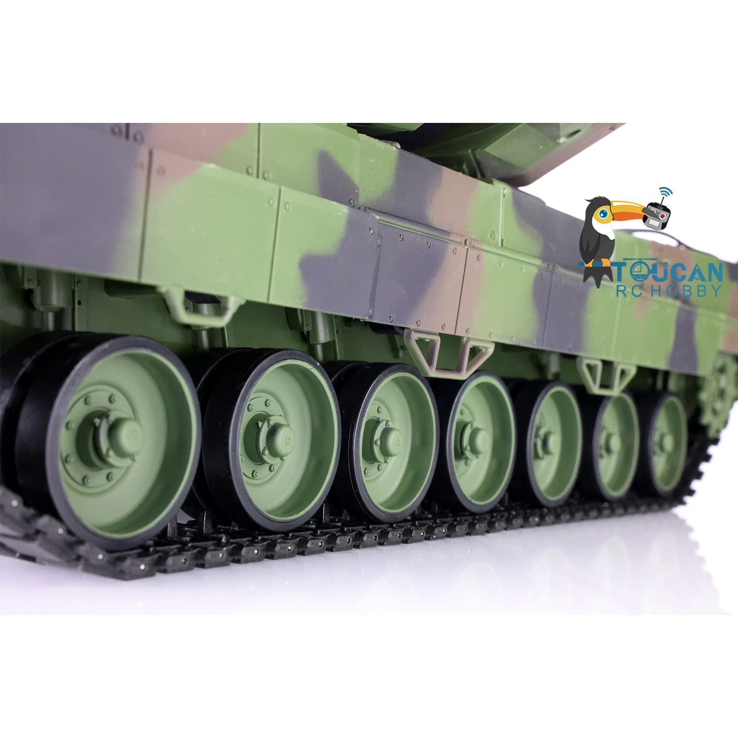 Leopard 2 A 6 RC czołg łańcuchowy 2,4 GHz 1/16/6 mm funkcja strzelania