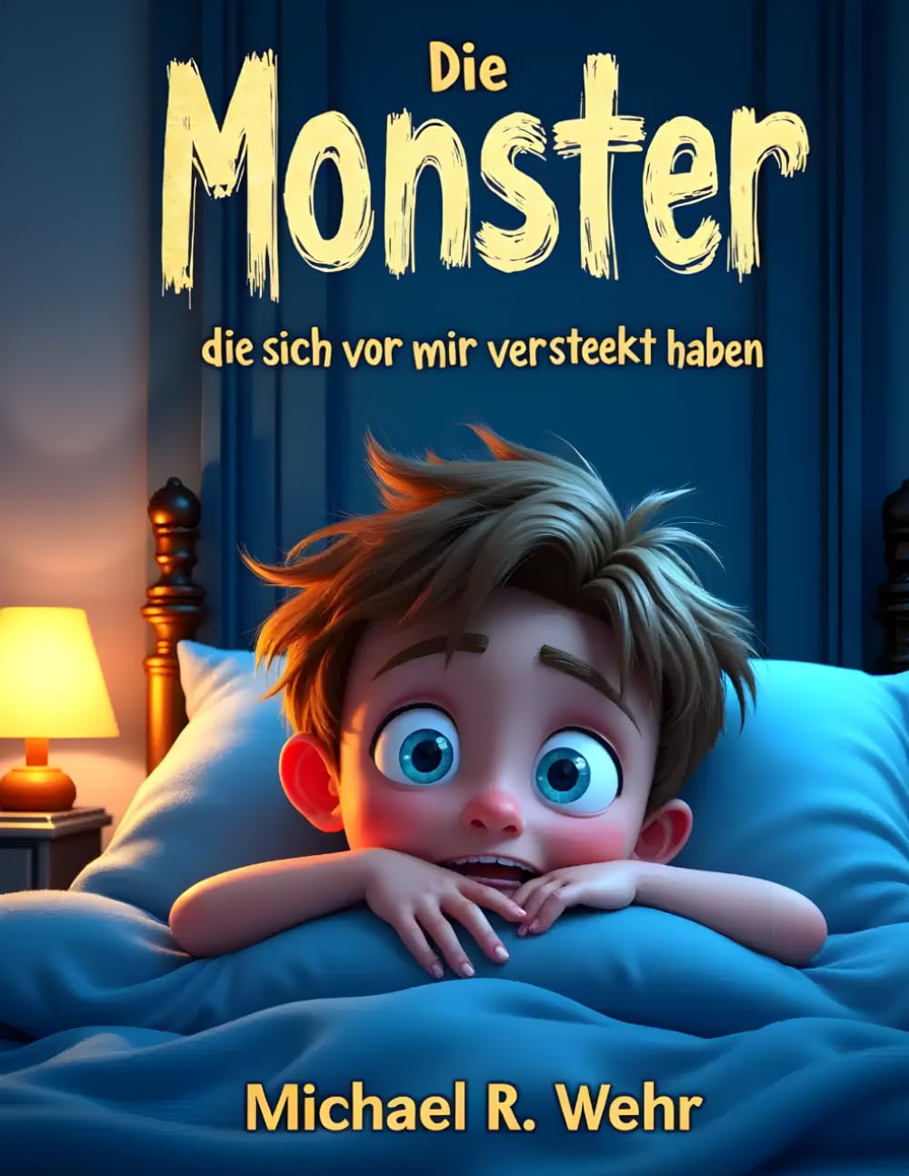 den Deutschen die Monster, die sich vor mir versteckten: Eine herzerwärmende Gutenachtgeschichte über Mut, Fantasie und die Überwindung der Angst vor der Dunkelheit