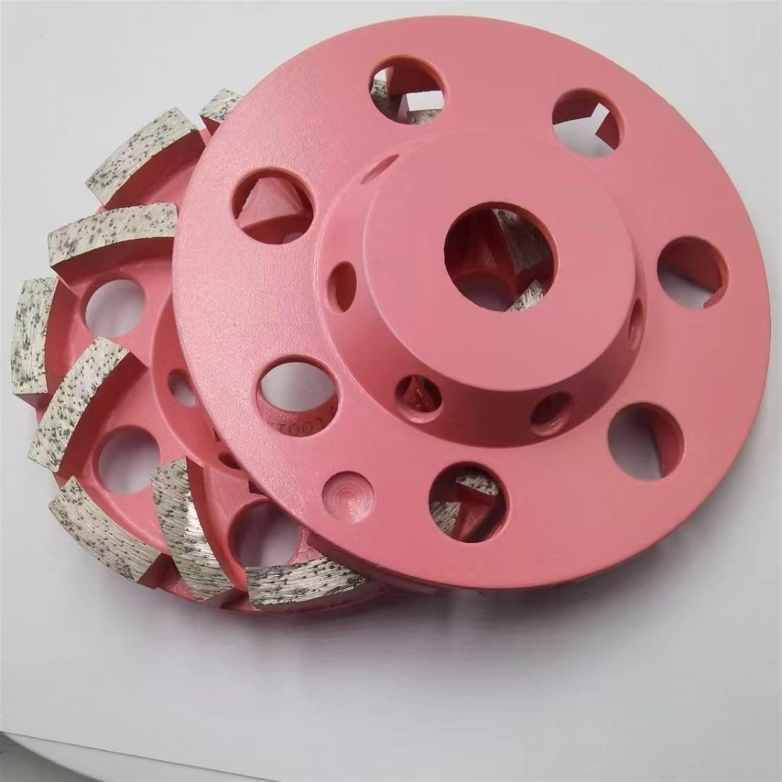 Dischi Per Smerigliatrice,Disco Abrasivo Per Smeri Ruote a tazza diamantate Uso apto para macinazione pesanti da 5'' | Dischi Uso apto para levigare pavimenti in cemento da 125 mm | Saldatura d'argent