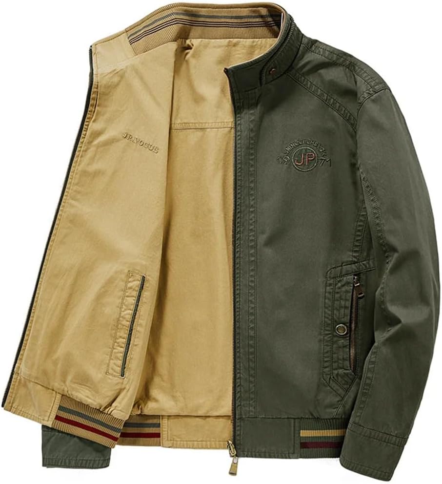 Men Winter Military Jacket Cardigan Fishing Motorcycle Tactical Fleece Coat Baseball Sport Heating Camping Army Green XXXL