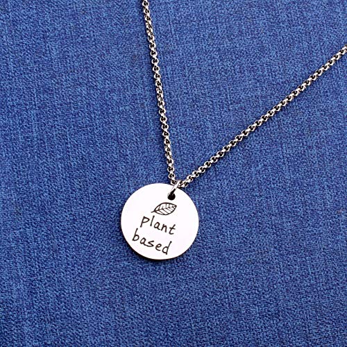 Image of Plant Based Vegan Charm Bracelet Vegetarian Jewelry Vegan Gift