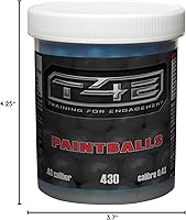 Vista 8 de Umarex T4E Premium - Bolas de pintura calibre .43, color azul, 430