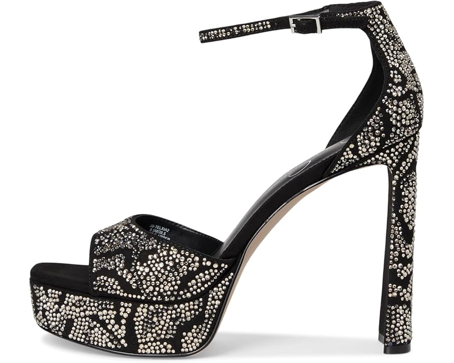 Jessica Simpson Telxia Ankle Strap Platform Sandals - Left View