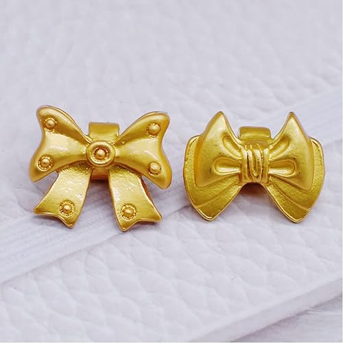 Miniatura 9 de Enlaces de dijes de lazo, 16 piezas de aleación de oro, conectores de joyería con bucles para aretes, collares, pulseras