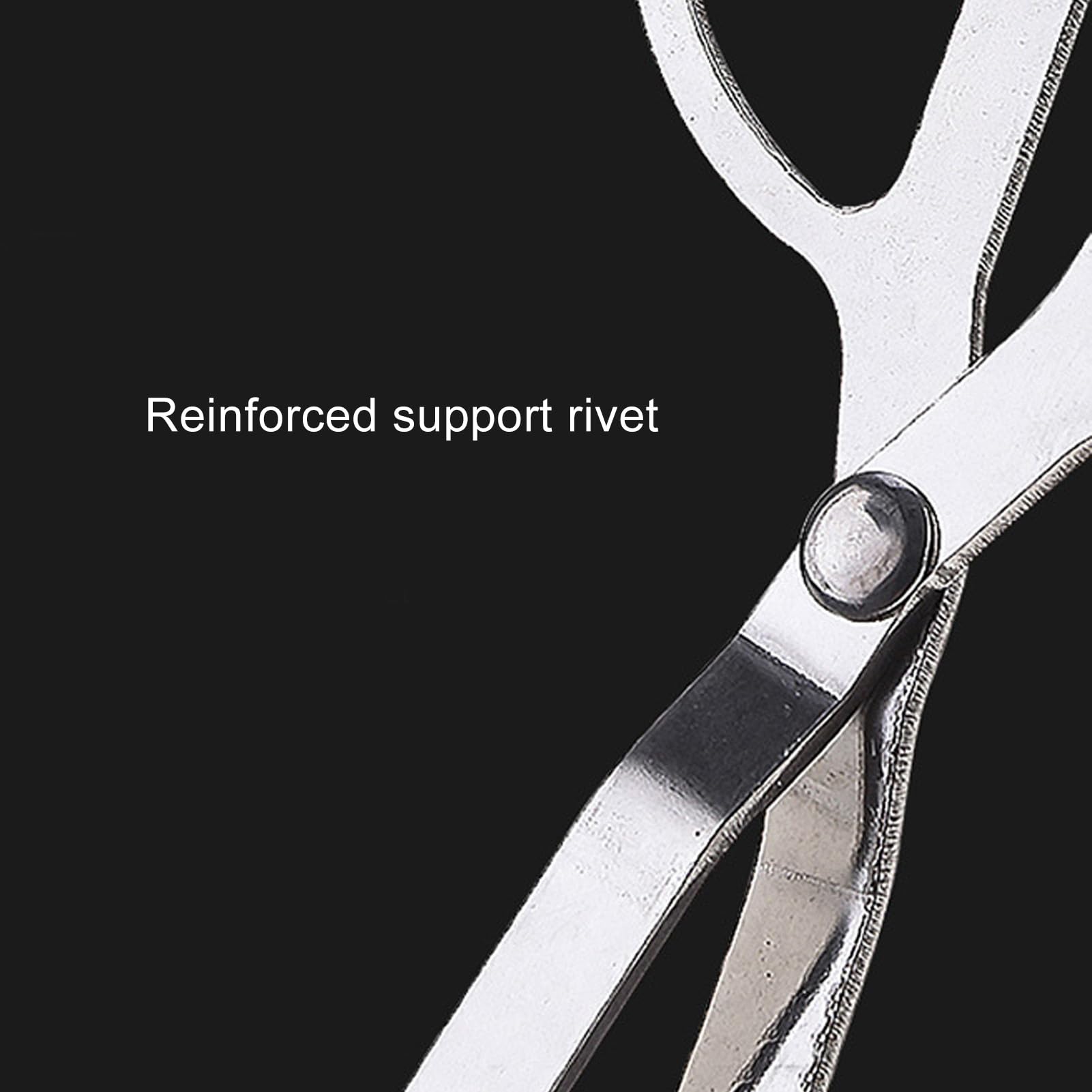 Fire Log Tongs BBQ Charcoal Tongs for Grill Anti Slip Sawtooth Clamp for Outdoor Cooking Barbecue Picnics