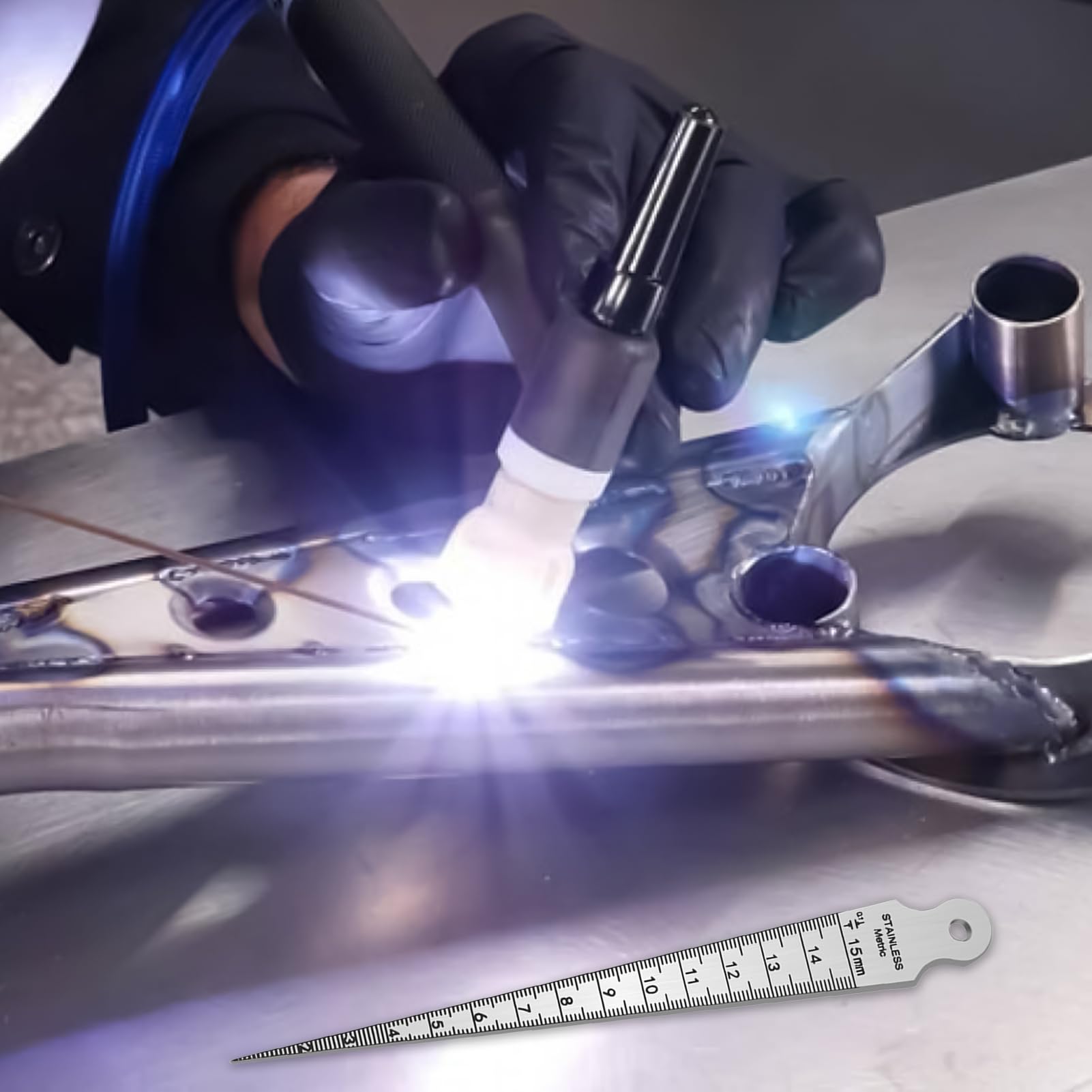 Calibro per fori in acciaio inossidabile con scale, set di misura precisione