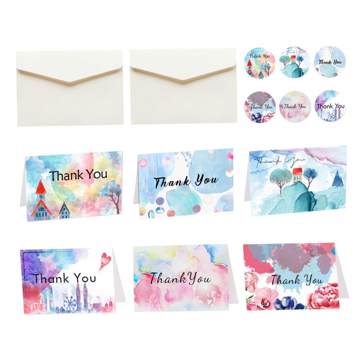 Tarjetas De Agradecimiento De 48 Ideales Para Bodas Fiestas y Eventos Especiales
