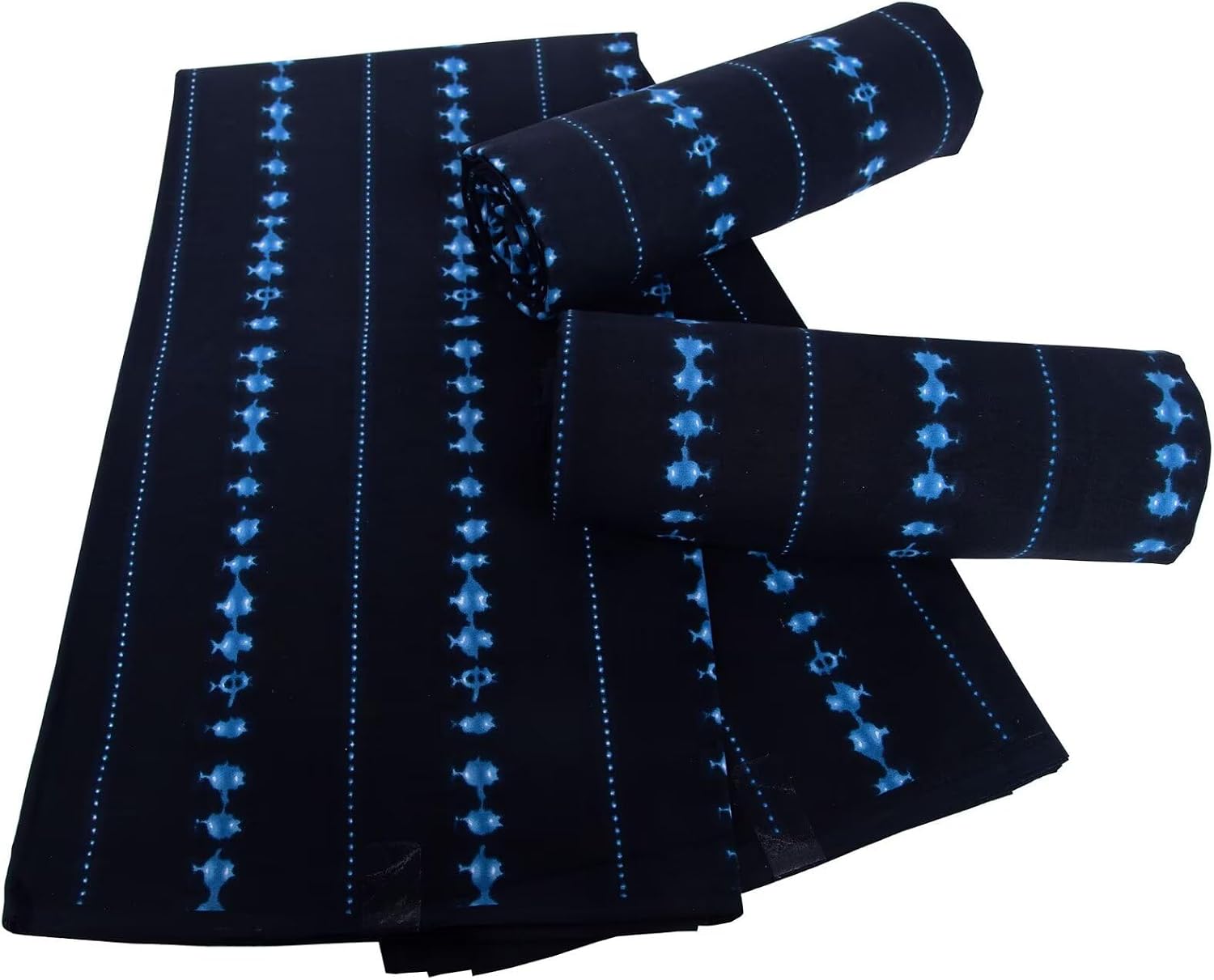 6 Yards African Ankara Wax Print Cotton Fabric Used for Clothing Sewing Material