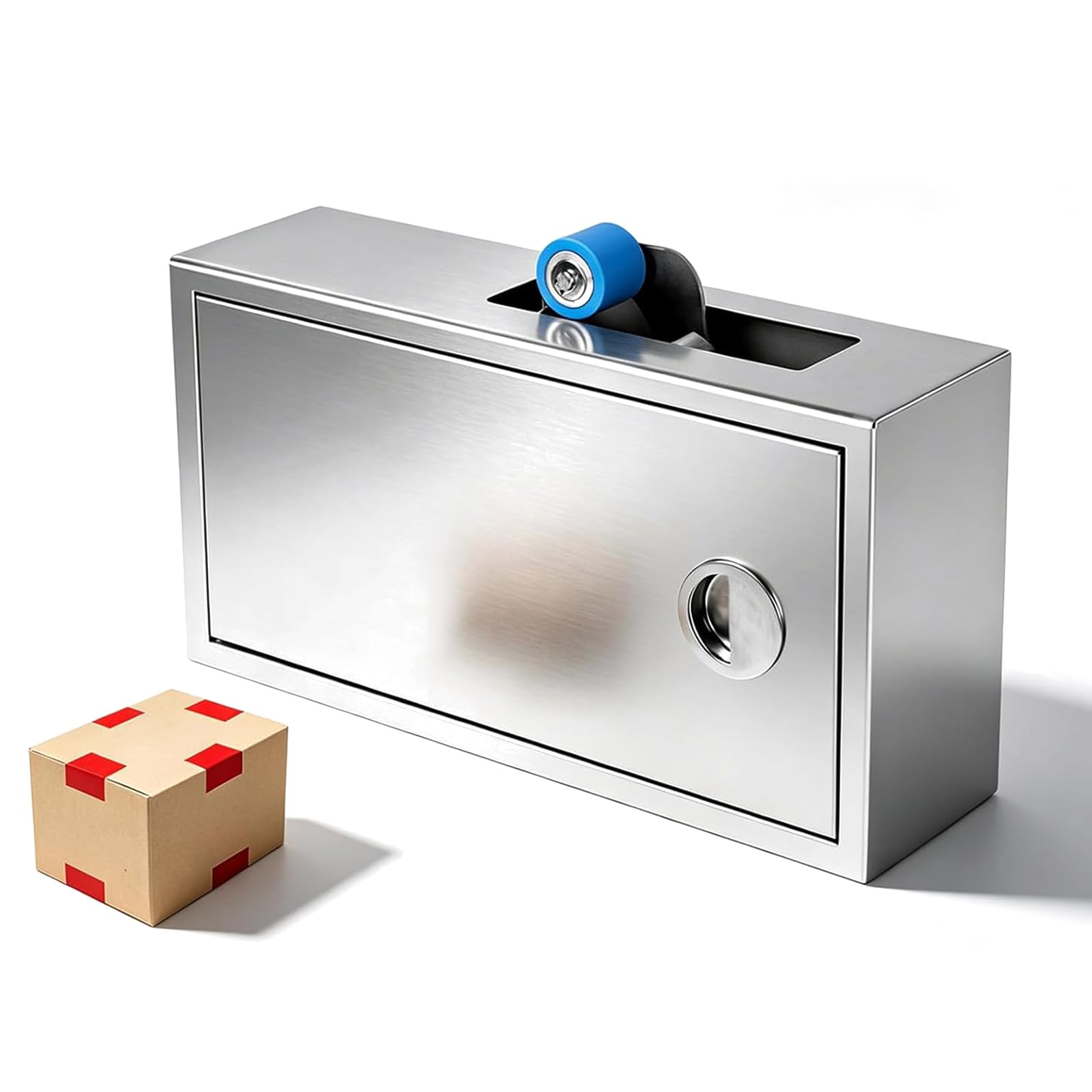 Verpackungsbandabroller Pistole, Desktop-automatische Kartonversiegelungsmaschine, verstellbares 2,5 cm breites Klebeband, für Boxen