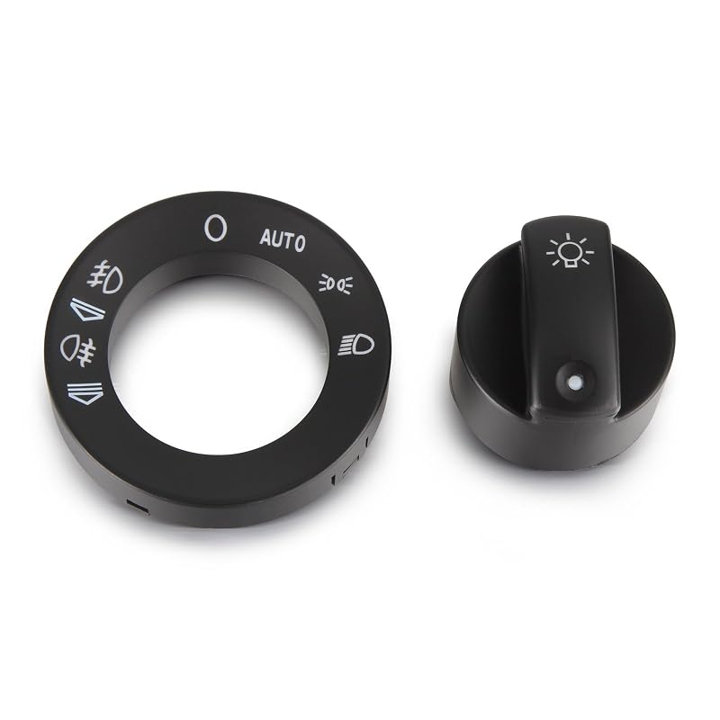Interruptor de controle dos faróis e luz de neblina Madlife Garage 8E0941531B para Audi A4/S4 B6 2000–2007 – 1 unidade