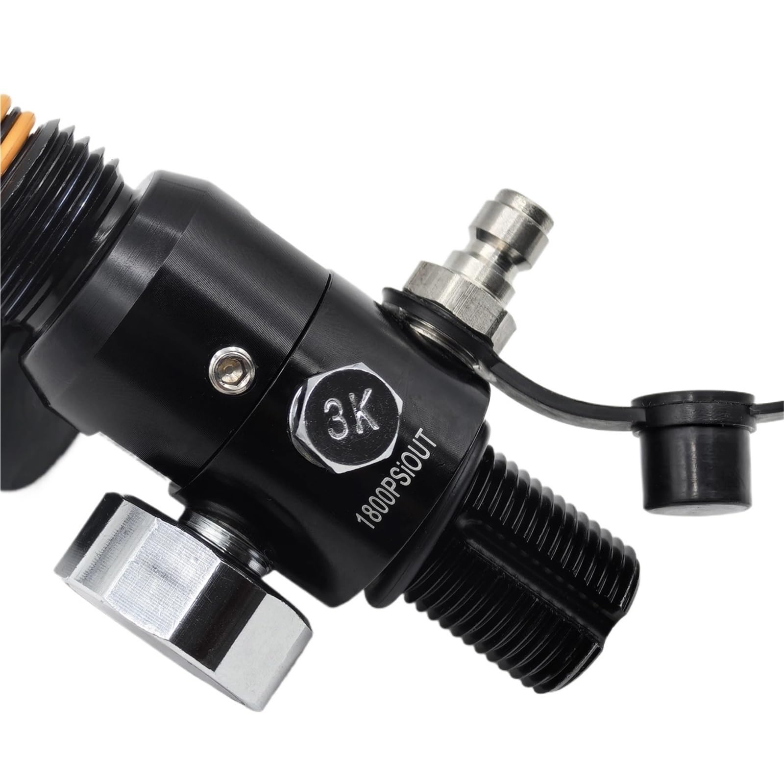 Régulateur HPA 1800psi anti-fuite pour réparer une bouteille d'air comprimé M18
