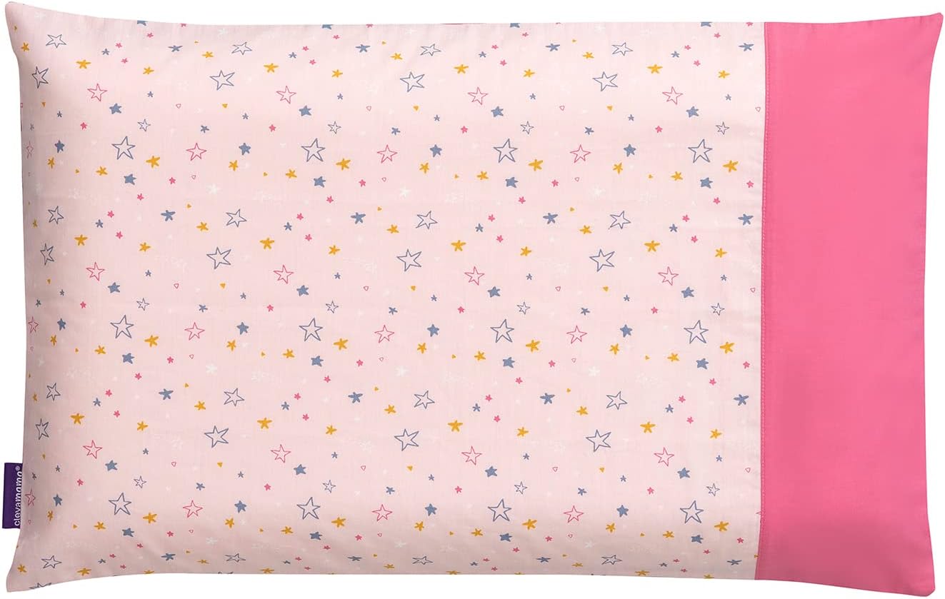 ClevaFoam® Toddler Pillow Case - Pink