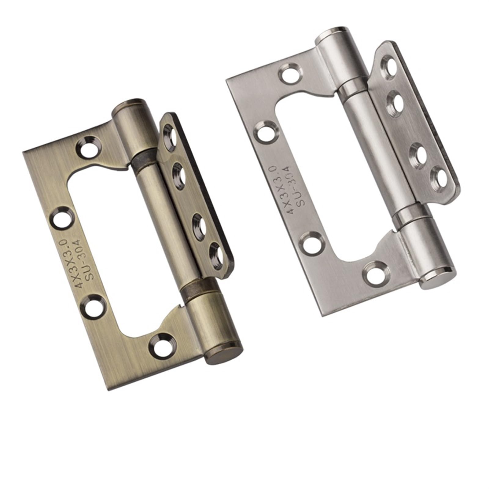 Charnière de porte 270 degrés grand angle en acier robuste pour ouverture totale