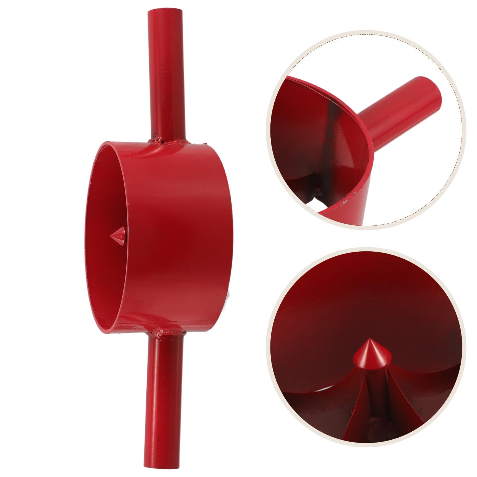 FOMIYES Divisor Manual de Bambú de Acero Reforzado 4 Cortes para Bricolaje y Jardinería, Herramienta Profesional para Partir Cañas Gruesas, Adecuado para Jardineros y Cuidado de Pandas