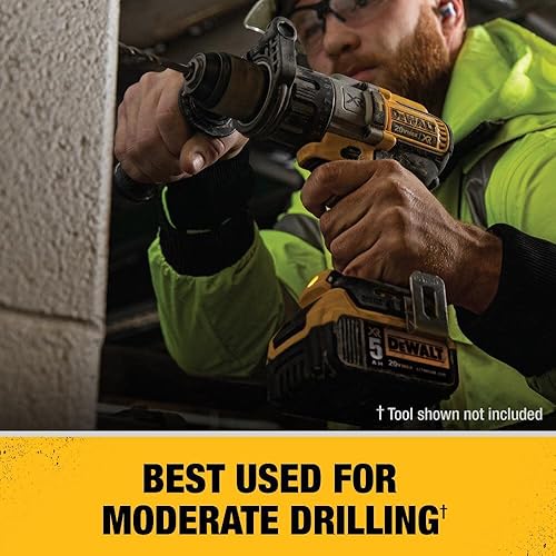 Miniatura 8 de DEWALT Kit de inicio de batería de 20 V MAX con 2 baterías, 5.0 Ah (DCB205-2CK) con lijadora de palma DEWALT 20V MAX* XR, hoja, velocidad variable,