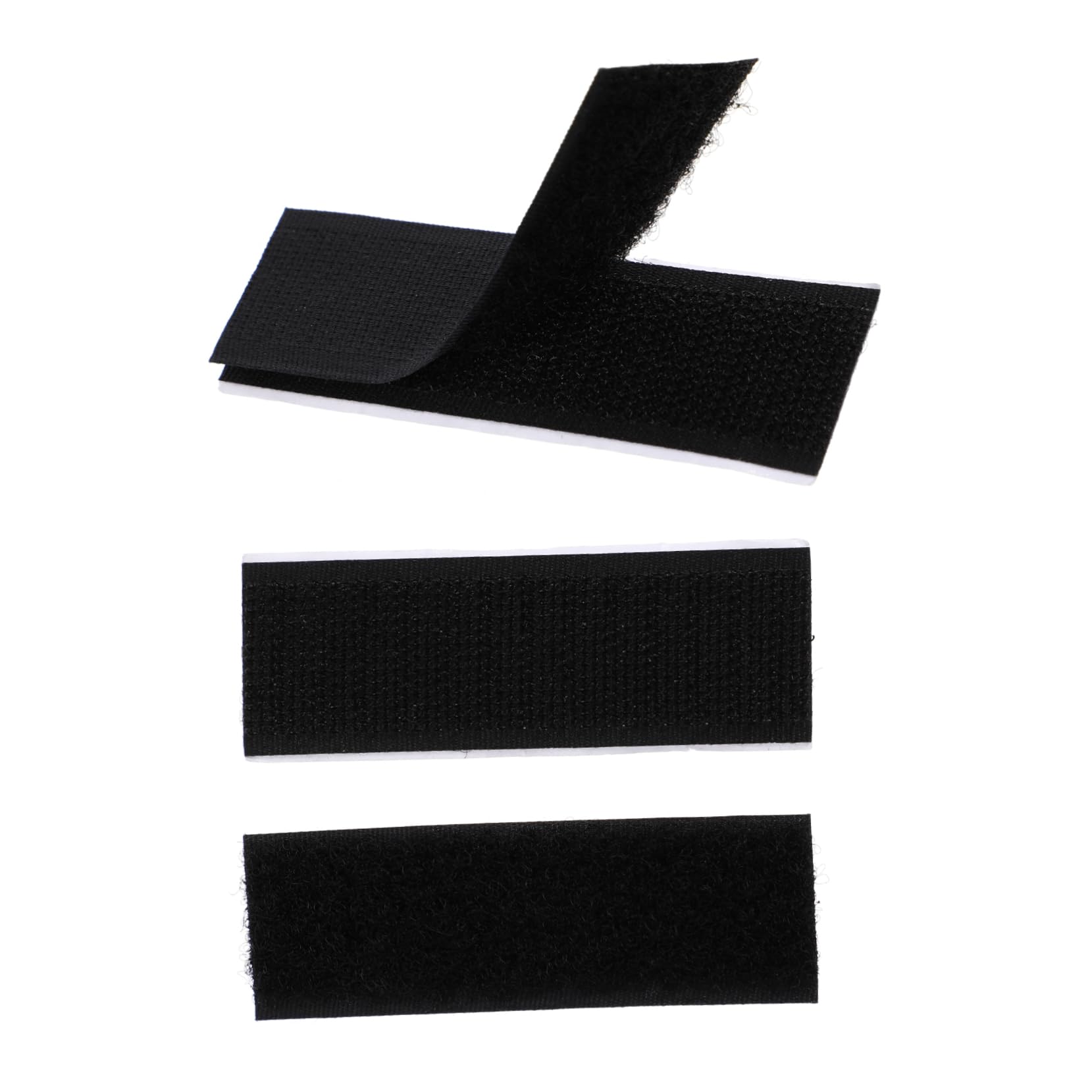 SOLUSTRE Store 100pcs Strong Hook Loop Adhesive Tape Organizing Strips High Adhesion for Home