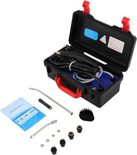 Miniatura 9 de 1700W 110V Limpiador de vapor de alta presión de alta temperatura Lavadora de limpieza de vapor portátil para alfombra sofá cocina inodoro coche