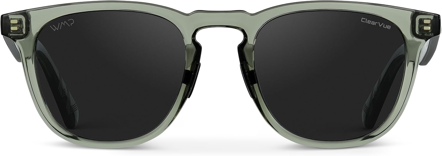 WearMe Pro WMP Eyewear – Men’s Polarized Sport & Golf Sunglasses: Round Frame, Anti-Reflective Lenses, Non-Slip Nose Pads - Image 2