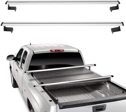 OCPTY Universal 62 Truck Rack Extendable Truck Ladder Racks, Two