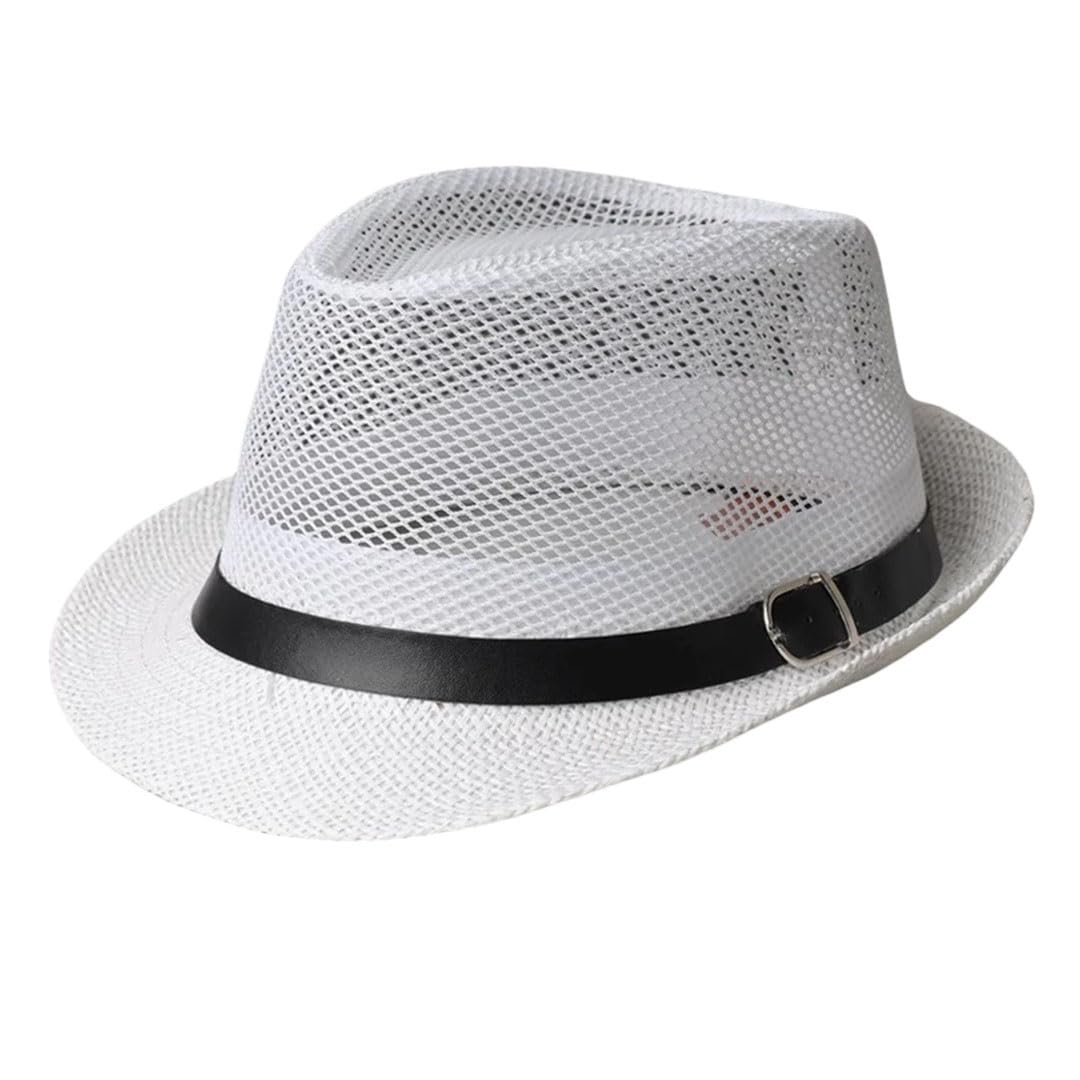 Cappellino da sole traspirante da donna, bianco, 7.125