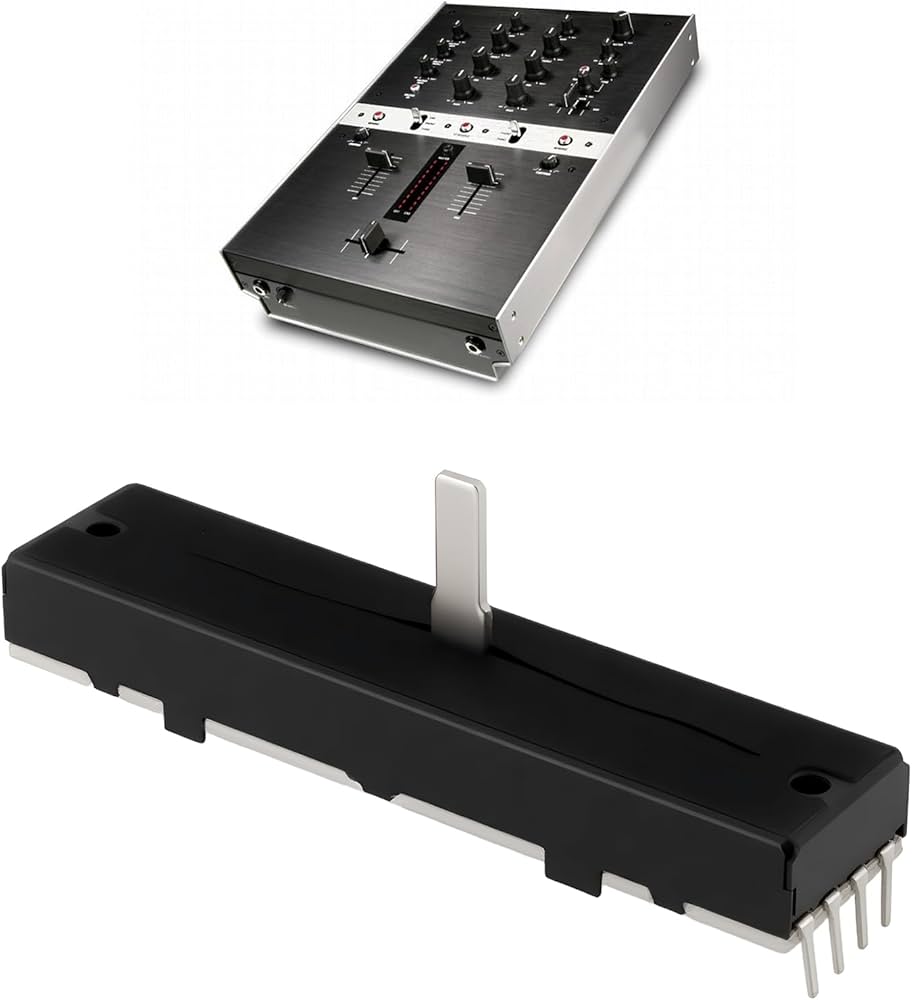 Amazon.com: YINETTECH B10KX2 Mixer Fader Compatible with Numark