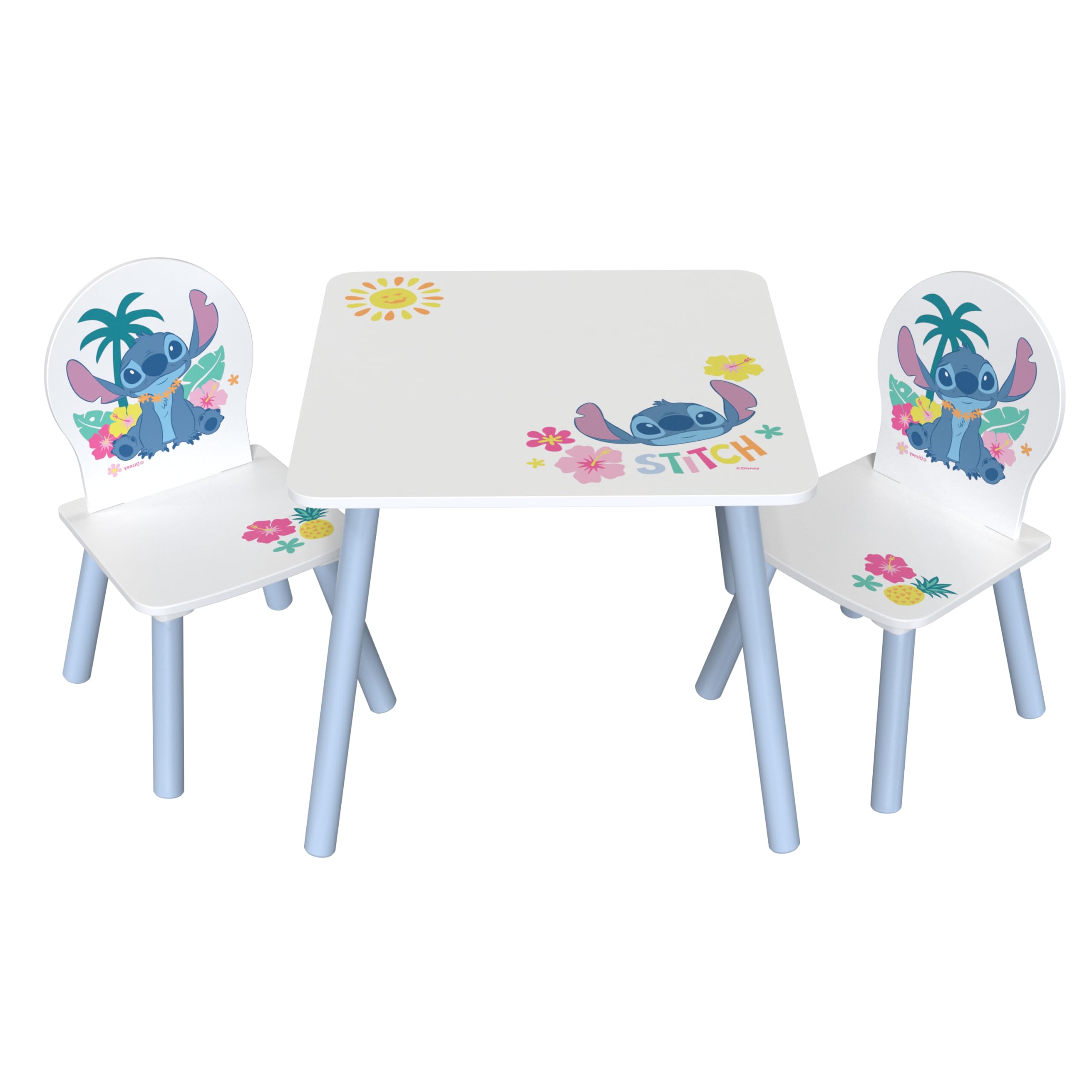 Disney Set tavolino con 2 sedie Stitch