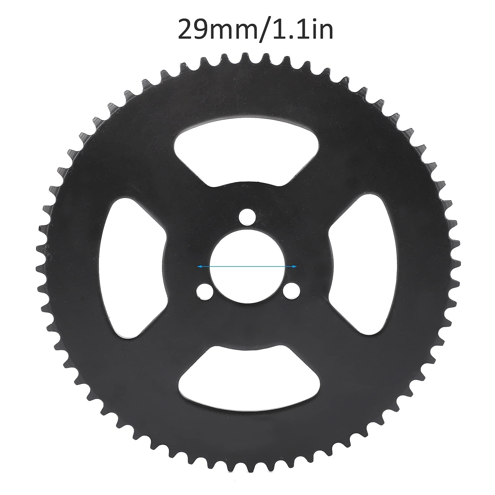 VGEBY T8F 64T Ritzel, T8F 64T 29mm Kettenrad Stahl Kompatibel für 47cc 49cc Mini Motor ATV Quad Pit Dirt Motard Bike Modifikationszubehör Für Elektrofahrräder