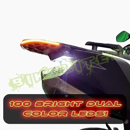 BIKELITEZ Kit de barra de luz eliminadora de guardabarros STD integrado para adaptarse a KTM 690 2019-2020 BIKELITEZ Kit de barra de luz eliminadora de guardabarros STD integrado para adaptarse a KTM 690 2019-2020