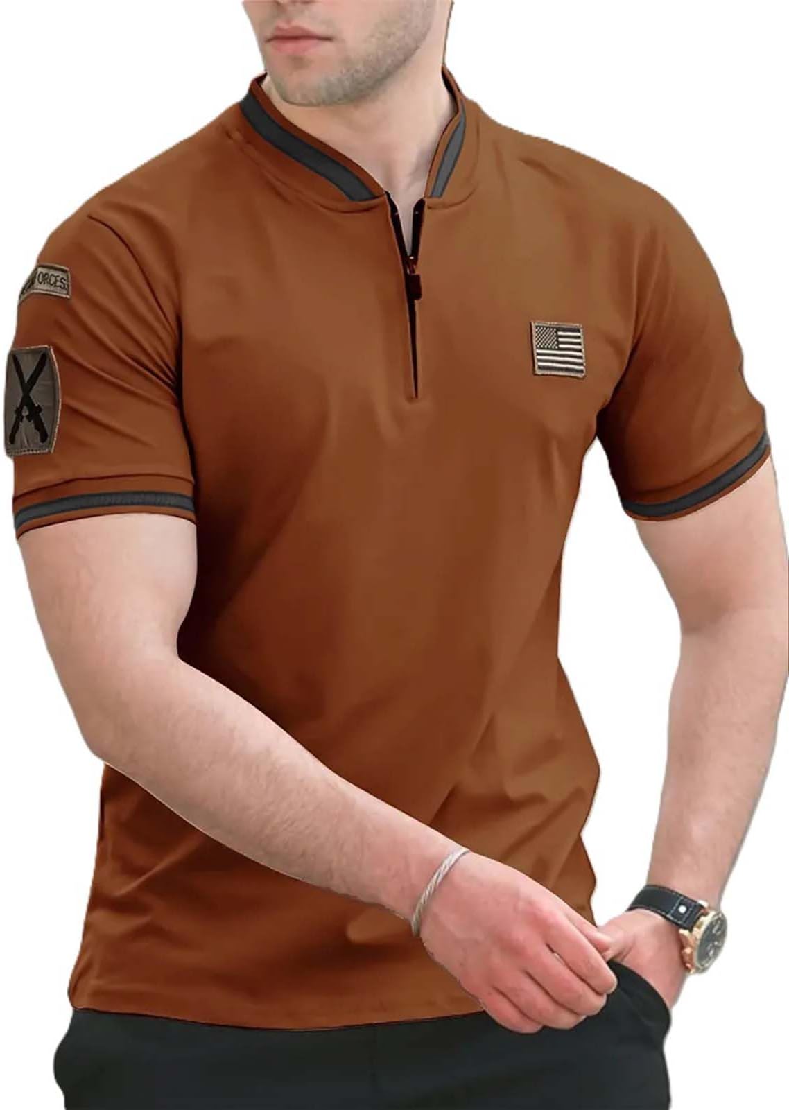 Lymio Polo T Shirt for Men || T Shirt for Man || Collar T Shirt Style Men (Packs Also Available) (Polo-51-54)