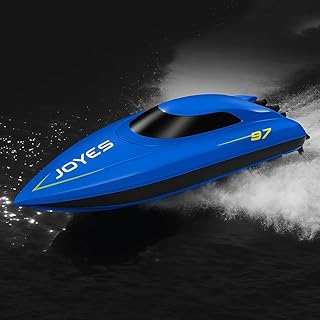 قارب سباق بريموت كنترول وتحكم عن بعد بإضاءة ليد ومحرك مزدوج، متعه لا تنتهي من الجنون المائي! قارب بجهاز تحكم عن بعد رهيب يجعل المياه تشتعل.