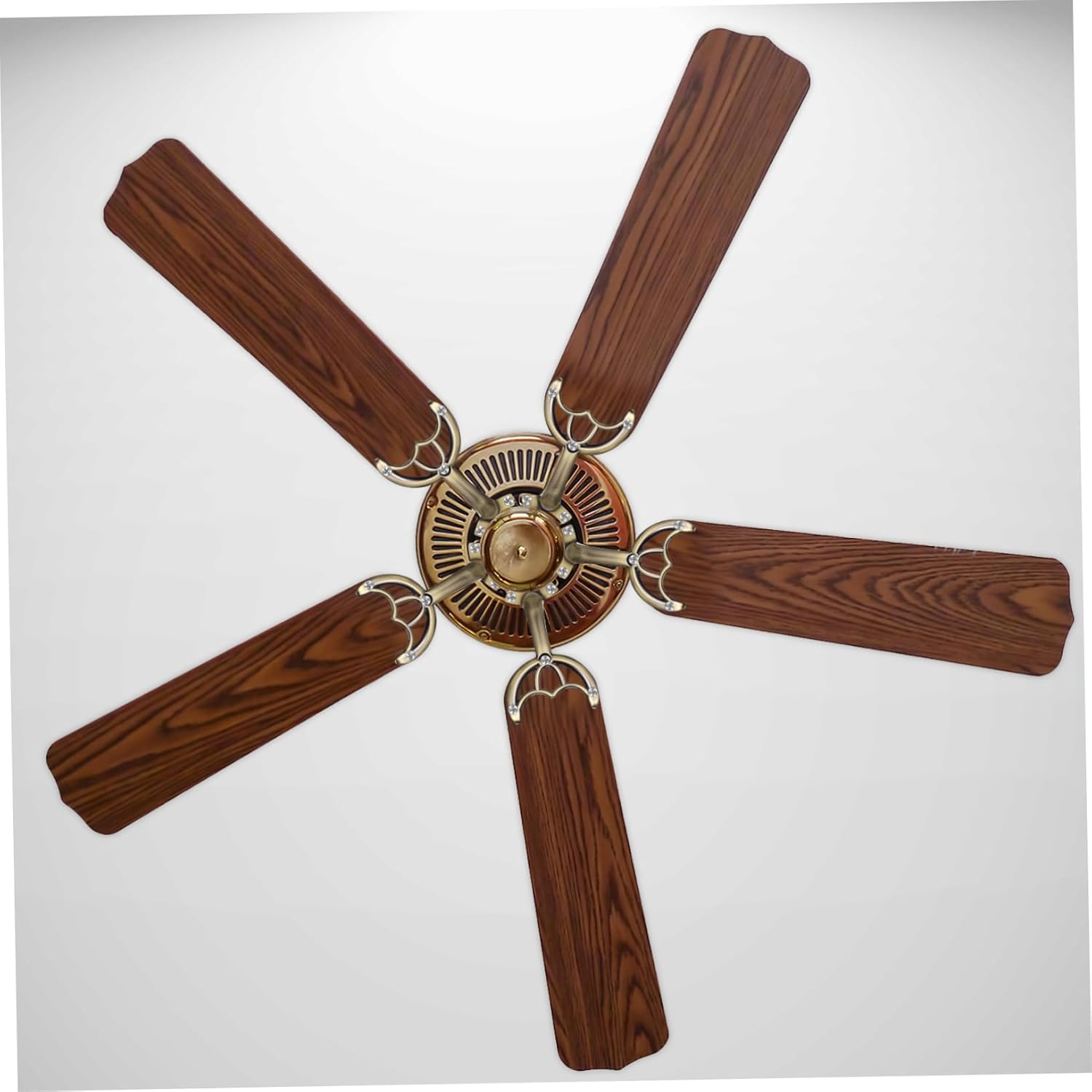 Cabilock Fan Blade Support Rod Replacement Ceiling Fan Brackets 6.69X4.33X1.77 Inch Metal Arm Holder for Home and Dorm Repair