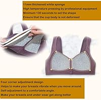 Vista 6 de Daisy Bra for Seniors, Front Snap Closure Bras, Front Snaps Daisy Bras for Older Women