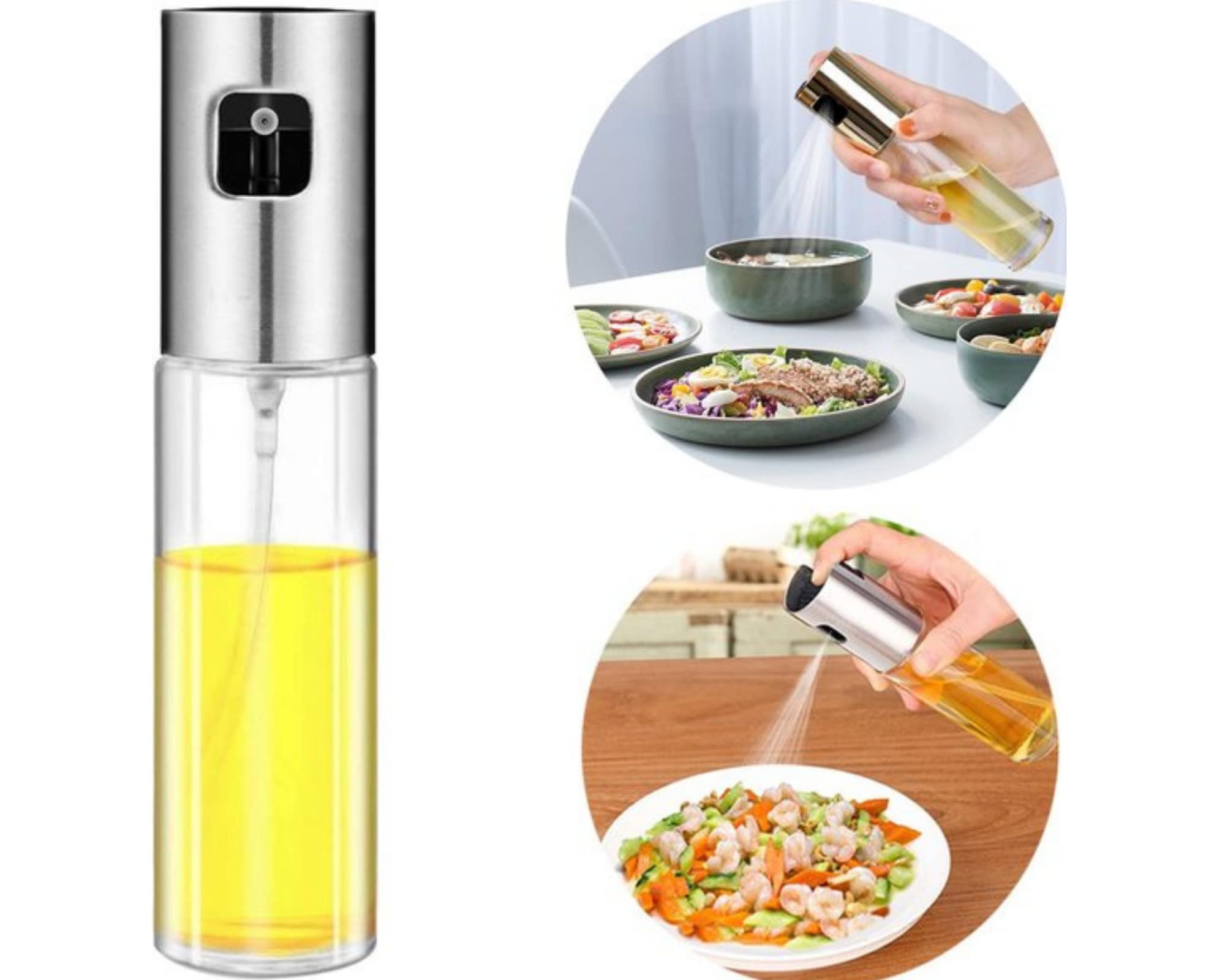 Pulvérisateur D'huile Avancé Pour La Cuisine, Les Salades, Les