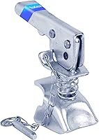 Vista 10 de Acoplador de lengüeta de remolque recto para bola de enganche de 1-7/8 pulgadas, ancho de canal de 2 pulgadas, capacidad de 2,000 libras, acoplador