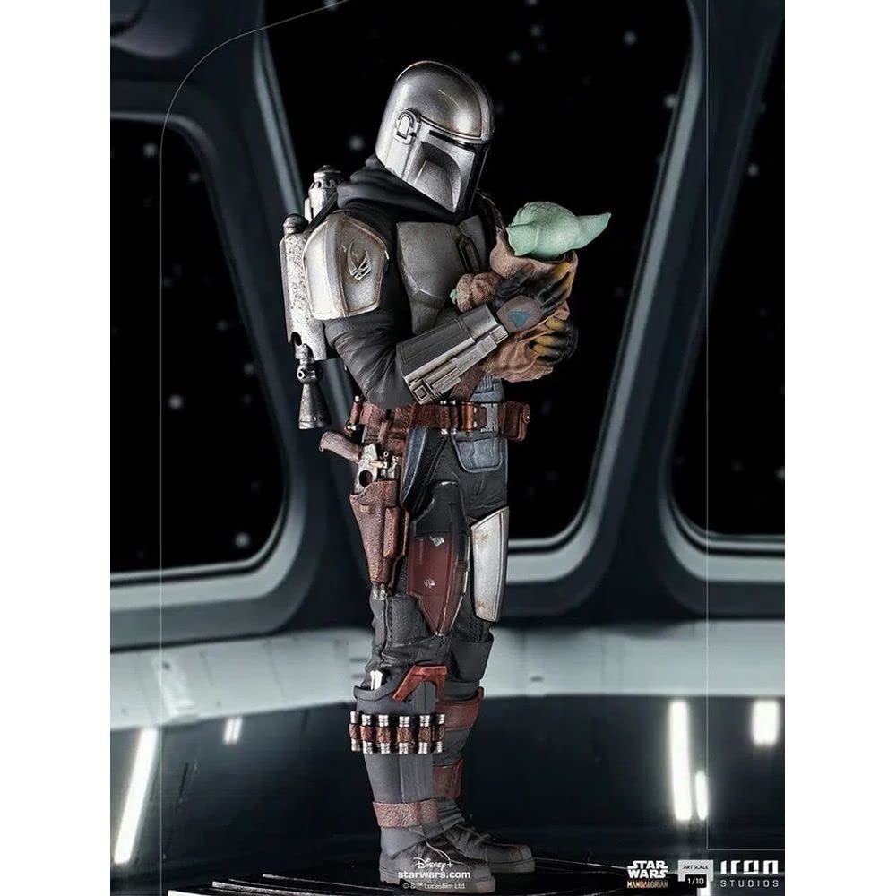 スターウォーズ　新品　マンダロリアン　アート　カラーバージョン　フィギュア Amazon.co.jp: Iron Studios スター・ウォーズ マンダロリアン 1