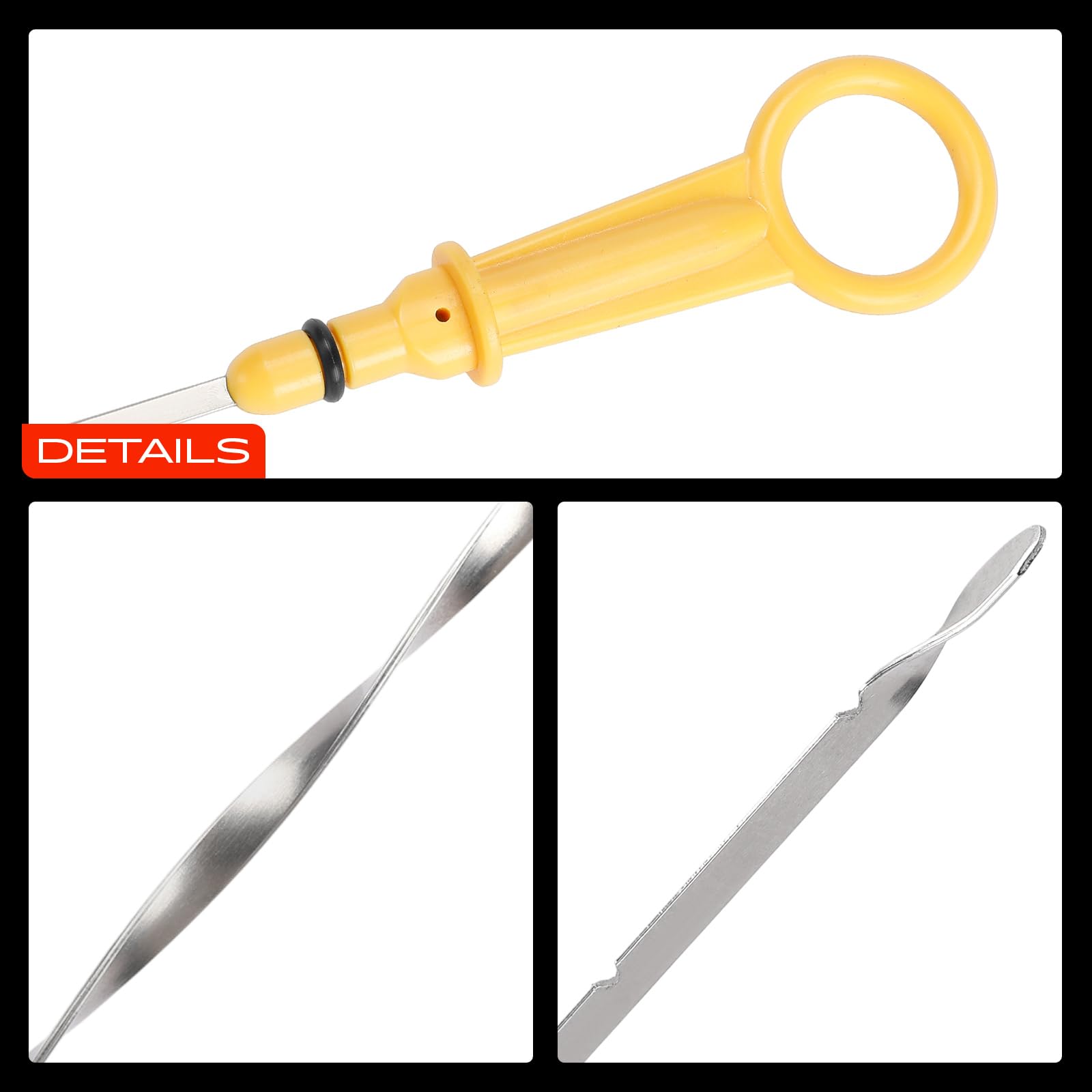 Frankberg jauge d'huile Compatible avec C.a.p.t.u.r I H5 J5 Clio IV BH Dokker MPV KE Lodgy JS Duster HM Kadjar HA HL Duster Remplacer# 111405580R