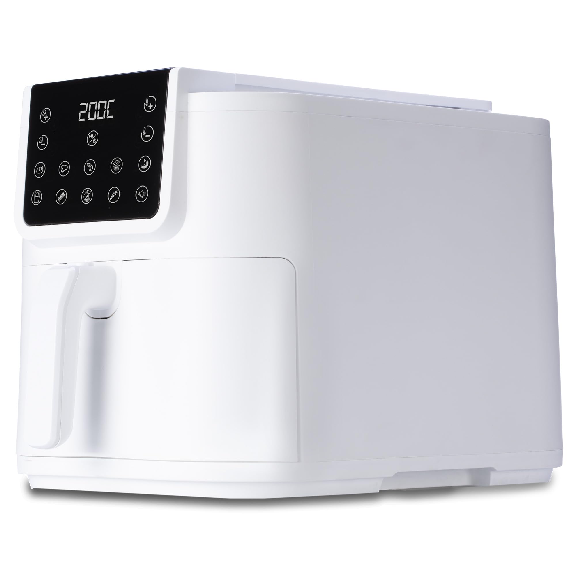 Ardes ARFRYA05LW Infinity – Friggitrice ad aria extra profonda e sottile da 8 litri con display touch digitale, tecnologia Rapid Air e temperatura regolabile