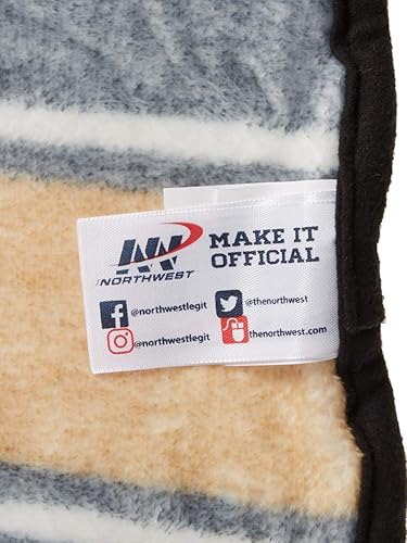 Miniatura 4 de Northwest NHL Vegas Golden Knights Manta unisex de micro Raschel para adultos, 46 x 60 pulgadas, Break Away