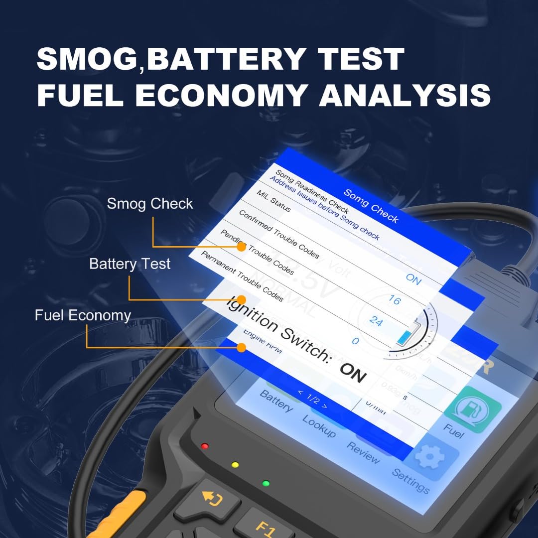 Amazon.co.jp: Amecke OBD2 診断機 スキャンツール 12V/24V 対応
