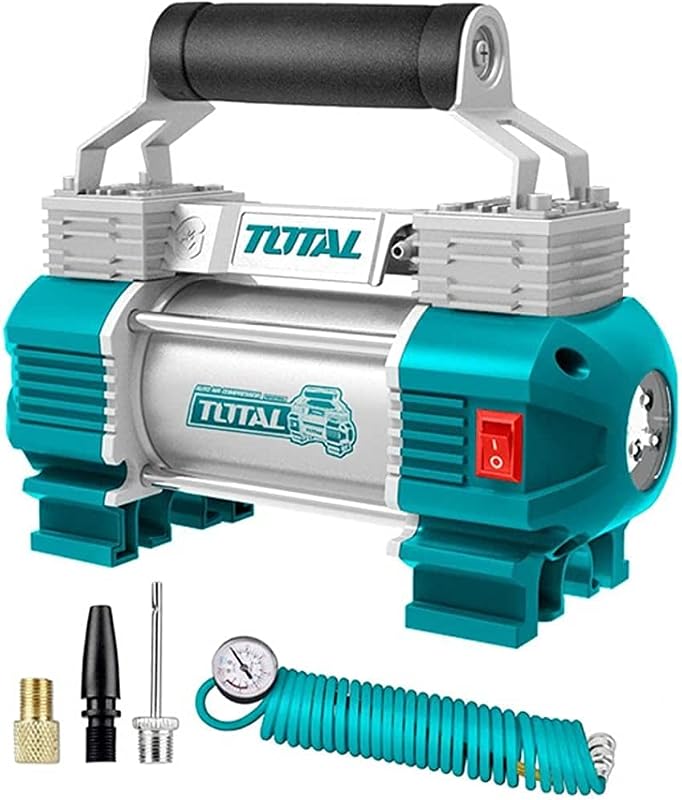 Compressor Car 2 cylinder 12 volts Model TOTAL TTAC2506