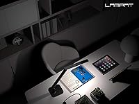 Vista 8 de Lampat Dimmable LED Desk Lamp, 4 Lighting Modes (Reading/Studying/Relaxation/Bedtime), 5-Level Dimmer, Touch-Sensitive Control Panel, 1-Hour Auto